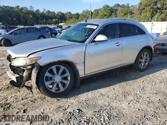 ✅ 2008 Infiniti FX Options • VIN: JNRBS08W08X400039 • Lot: 71730544. Listed on Copart with Not provided. Free auction sales archive from the USA and detailed vehicle history report at DreamBid. Image 1.