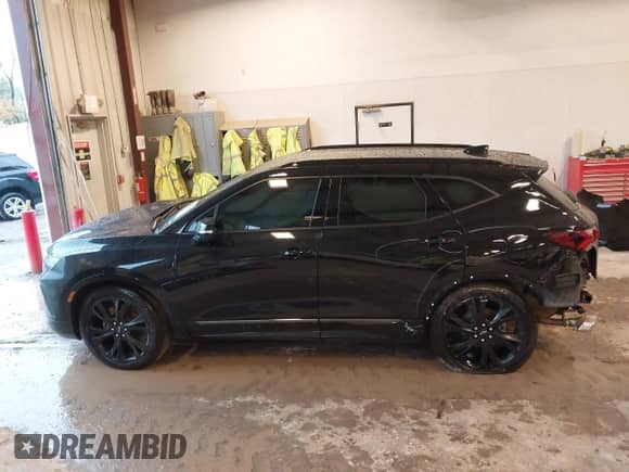 2020 Chevrolet Blazer RS z VIN 3GNKBKRS7LS654887, wystawiony jako IAAI lot #43384861 z przebiegiem 68 542 mil mil oraz . Historia ofert i sprzedaży dostępna na DreamBid. Obrazek 14.