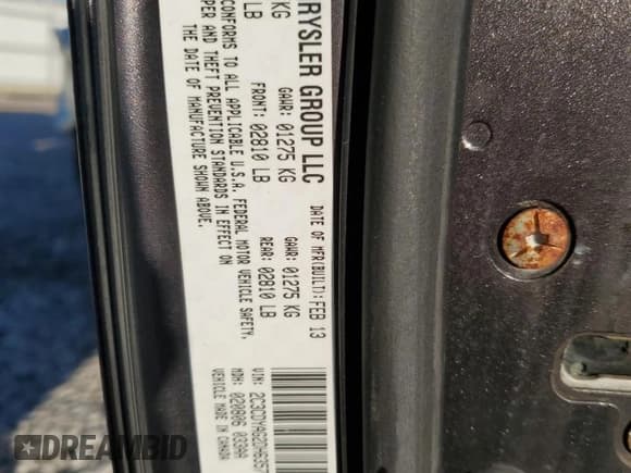 ✅ 2013 Dodge Challenger SXT • VIN: 2C3CDYAG2DH635755 • Лот: 85293545. Опубликован ранее на Copart с пробегом 144 635 миль. Бесплатный доступ к архиву аукционных продаж из США и подробный отчёт об истории автомобиля на DreamBid. Изображение 13.