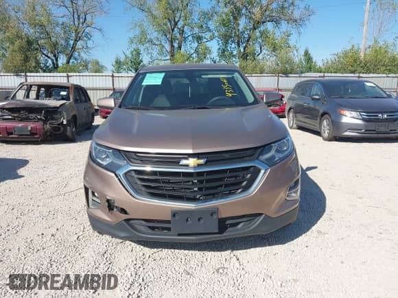 2018 Chevrolet Equinox LT with VIN 3GNAXJEV3JL107596, listed as a IAAI auction lot 43350614 with 105,715 mi miles and . Bid and sale history available at DreamBid. Image 13.