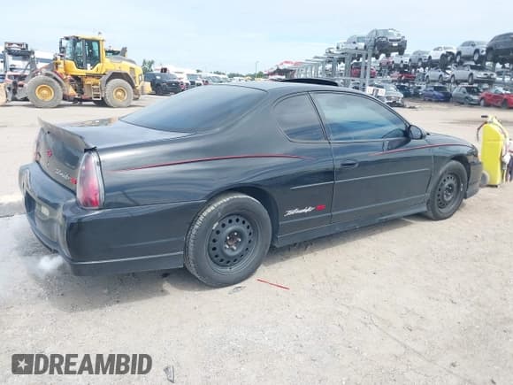✅ 2004 Chevrolet Monte Carlo SS Supercharged • VIN: 2G1WZ151049326439 • Lot: 43207595. Listed on IAAI with 115,468 mi. Free auction sales archive from the USA and detailed vehicle history report at DreamBid. Image 4.