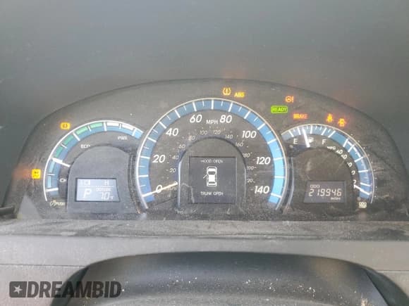 ✅ 2012 Toyota Camry XLE • VIN: 4T1BD1FK9CU012393 • Lot: 71167475. Listed on Copart with 219,946 mi. Free auction sales archive from the USA and detailed vehicle history report at DreamBid. Image 9.