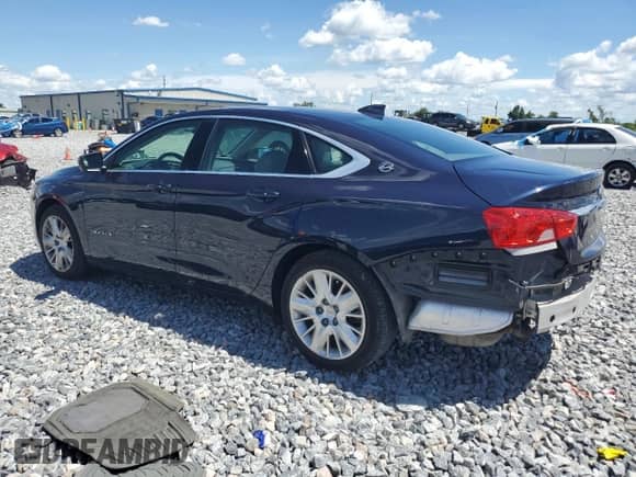 2018 Chevrolet Impala LS with VIN 2G11X5SA7J9165160, listed as a Copart auction lot 68287755 with 68,327 mi miles and Salvage title. Bid and sale history available at DreamBid. Image 2.