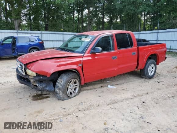 2004 Dodge Dakota Sport с VIN 1D7HG38N84S525596, выставлен на аукционе Copart как лот 62364605 с пробегом 258 944 миль миль и Списание • Salvage title. История ставок и продаж доступна на DreamBid. Изображение 1.