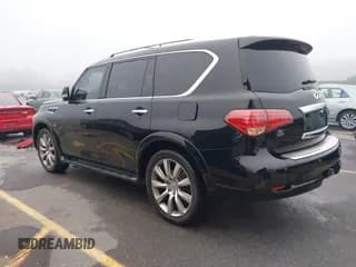 ✅ 2014 Infiniti QX80 • VIN: JN8AZ2NF1E9555047 • Lot: 43592798. Listed on IAAI with 159,365 mi. Free auction sales archive from the USA and detailed vehicle history report at DreamBid. Image 3.