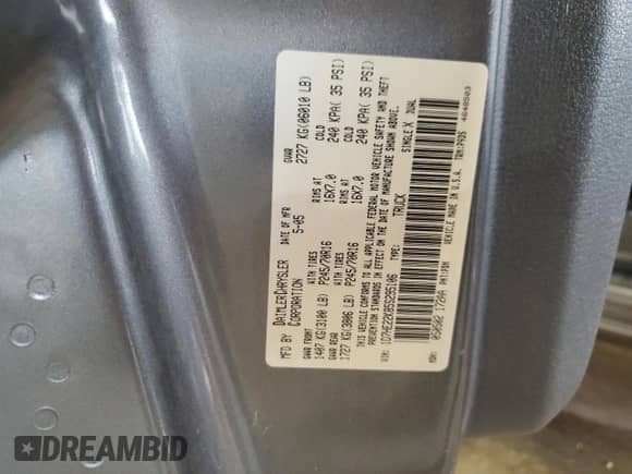 2005 Dodge Dakota ST z VIN 1D7HE22K85S295106, wystawiony jako Copart lot #77548774 z przebiegiem 291 114 mil mil oraz Czysty tytuł • Clean title. Historia ofert i sprzedaży dostępna na DreamBid. Obrazek 12.