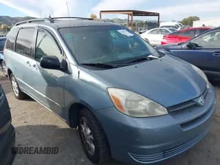 ✅ 2005 Toyota Sienna LE • VIN: 5TDBA23C85S048728 • Lot: 43851918. Listed on IAAI with 205,616 mi. Free auction sales archive from the USA and detailed vehicle history report at DreamBid. Image 1.