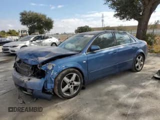 ✅ 2005 Audi A4 3.0L • VIN: WAULT68E85A021636 • Lot: 83424744. Wystawiony na Copart z przebiegiem 163 991 mil. Bezpłatny archiwum sprzedaży aukcyjnych z USA i szczegółowy raport historii pojazdu na DreamBid. Zdjęcie 1.