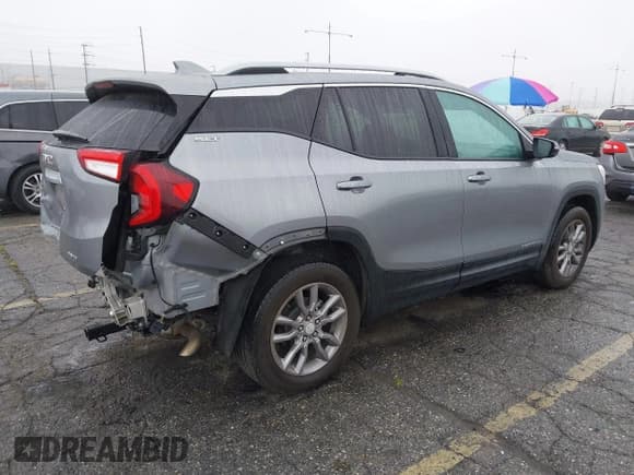 ✅ 2023 GMC Terrain SLT • VIN: 3GKALVEG4PL272230 • Lot: 41896578. Listed on IAAI with 21,009 mi. Free auction sales archive from the USA and detailed vehicle history report at DreamBid. Image 4.
