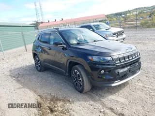 ✅ 2022 Jeep Compass Limited • VIN: 3C4NJDCB3NT130761 • Lot: 43435850. Wystawiony na IAAI z przebiegiem 43 578 mil. Bezpłatny archiwum sprzedaży aukcyjnych z USA i szczegółowy raport historii pojazdu na DreamBid. Zdjęcie 1.