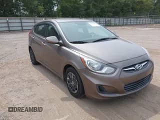 2014 Hyundai Accent GS with VIN KMHCT5AE2EU142549, listed as a IAAI auction lot 43235426 with 168,571 mi miles and . Bid and sale history available at DreamBid. Image 1.