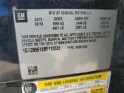 ✅ 2011 Chevrolet Malibu 1LS • VIN: 1G1ZB5E12BF112629 • Lot: 62648754. Listed on Copart with 43,576 mi. Free auction sales archive from the USA and detailed vehicle history report at DreamBid. Image 12.