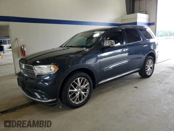 ✅ 2014 Dodge Durango Citadel • VIN: 1C4SDJET9EC592347 • Lot: 65735625. Listed on Copart with 105,752 mi. Free auction sales archive from the USA and detailed vehicle history report at DreamBid. Image 1.