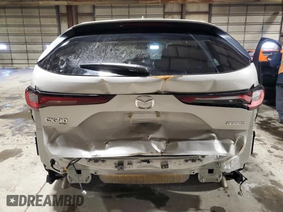 ✅ 2024 Mazda CX-90 S • VIN: JM3KK1HCXR1141115 • Lot: 45179815. Listed on Copart with 25,158 mi. Free auction sales archive from the USA and detailed vehicle history report at DreamBid. Image 6.