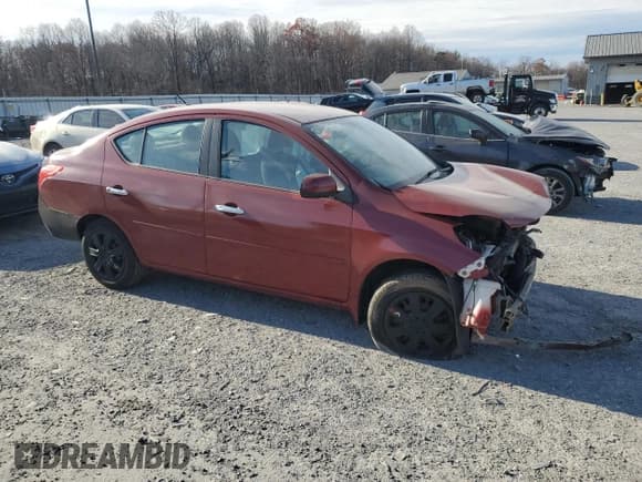 ✅ 2012 Nissan Versa SV • VIN: 3N1CN7APXCL941615 • Lot: 93283845. Listed on Copart with Not provided. Free auction sales archive from the USA and detailed vehicle history report at DreamBid. Image 4.