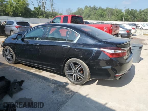 ✅ 2016 Honda Accord Sport • VIN: 1HGCR2E50GA125363 • Lot: 64047535. Listed on Copart with 83,760 mi. Free auction sales archive from the USA and detailed vehicle history report at DreamBid. Image 2.