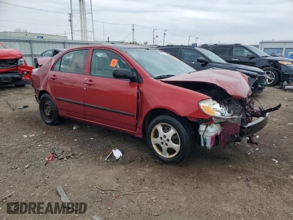 ✅ 2005 Toyota Corolla CE • VIN: 1NXBR32E15Z485799 • Lot: 53170715. Listed on Copart with 148,815 mi. Free auction sales archive from the USA and detailed vehicle history report at DreamBid. Image 4.