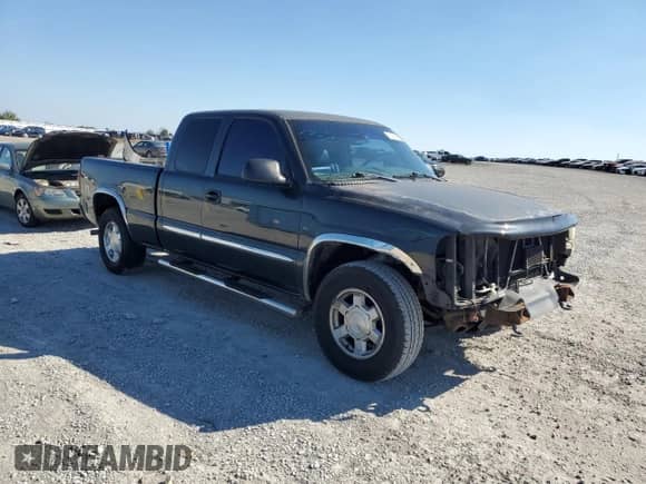 2004 GMC Sierra 1500 SLT with VIN 2GTEK19T041278717, listed as a Copart auction lot 85389975 with Not provided miles and Salvage title. Bid and sale history available at DreamBid. Image 4.
