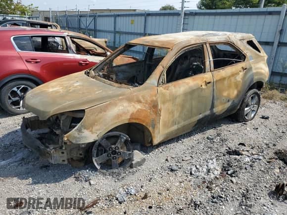 2015 Chevrolet Equinox LT z VIN 2GNFLFEK0F6425093, wystawiony jako Copart lot #80145025 z przebiegiem Nie podano mil oraz Szkoda całkowita • Salvage title. Historia ofert i sprzedaży dostępna na DreamBid. Obrazek 1.