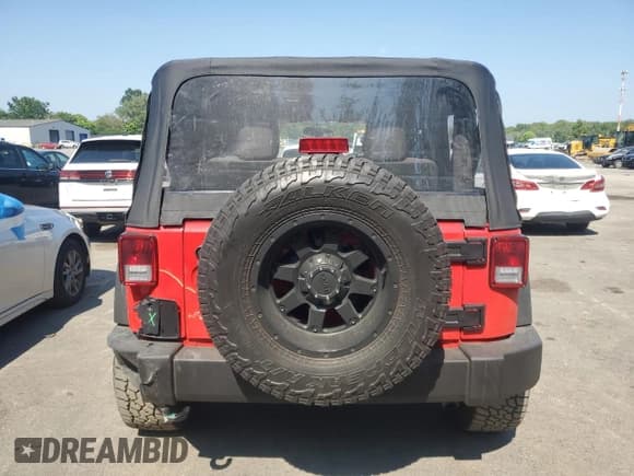 ✅ 2018 Jeep Wrangler Willys Wheeler W • VIN: 1C4AJWAG8JL897178 • Lot: 62576405. Listed on Copart with 12,381 mi. Free auction sales archive from the USA and detailed vehicle history report at DreamBid. Image 6.
