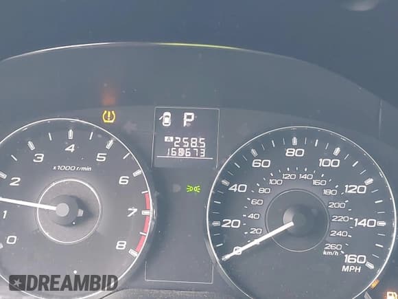 ✅ 2012 Subaru Outback Limited • VIN: 4S4BRDJC9C2253496 • Lot: 42133334. Listed on IAAI with 168,673 mi. Free auction sales archive from the USA and detailed vehicle history report at DreamBid. Image 7.