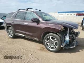 2023 Hyundai Palisade Limited с VIN KM8R5DGE9PU605750, выставлен на аукционе Copart как лот 70876764 с пробегом 11 665 миль миль и Списание • Salvage title. История ставок и продаж доступна на DreamBid. Изображение 4.