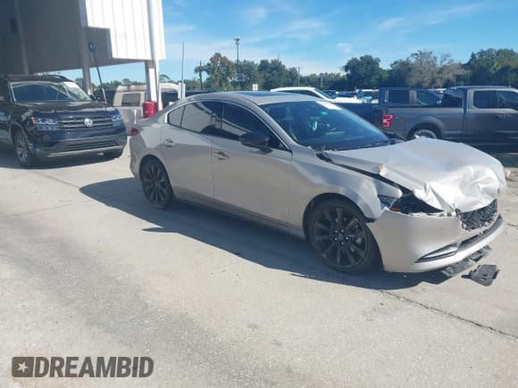 ✅ 2023 Mazda 3 Premium Plus • VIN: 3MZBPBEY2PM354413 • Lot: 43650140. Listed on IAAI with Not provided. Free auction sales archive from the USA and detailed vehicle history report at DreamBid. Image 1.
