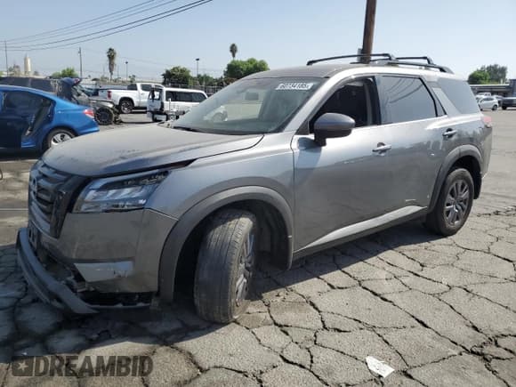 ✅ 2023 Nissan Pathfinder SV • VIN: 5N1DR3BA6PC275729 • Lot: 60734185. Listed on Copart with 31,411 mi. Free auction sales archive from the USA and detailed vehicle history report at DreamBid. Image 1.