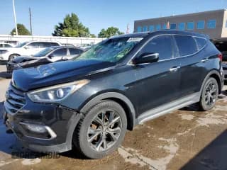 ✅ 2017 Hyundai Santa Fe Ultimate • VIN: 5XYZWDLA0HG425886 • Лот: 66363083. Опубликован ранее на Copart с пробегом 99 009 миль. Бесплатный доступ к архиву аукционных продаж из США и подробный отчёт об истории автомобиля на DreamBid. Изображение 1.