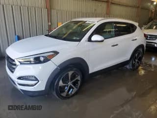 ✅ 2016 Hyundai Tucson Limited • VIN: KM8J3CA29GU161281 • Лот: 70914955. Опубликован ранее на Copart с пробегом 94 560 миль. Бесплатный доступ к архиву аукционных продаж из США и подробный отчёт об истории автомобиля на DreamBid. Изображение 1.