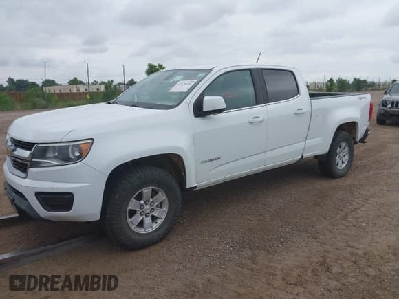 ✅ 2018 Chevrolet Colorado 4WD Work Truck • VIN: 1GCGTBEN2J1189252 • Лот: 42370251. Опубликован ранее на IAAI с пробегом 135 873 миль. Бесплатный доступ к архиву аукционных продаж из США и подробный отчёт об истории автомобиля на DreamBid. Изображение 2.