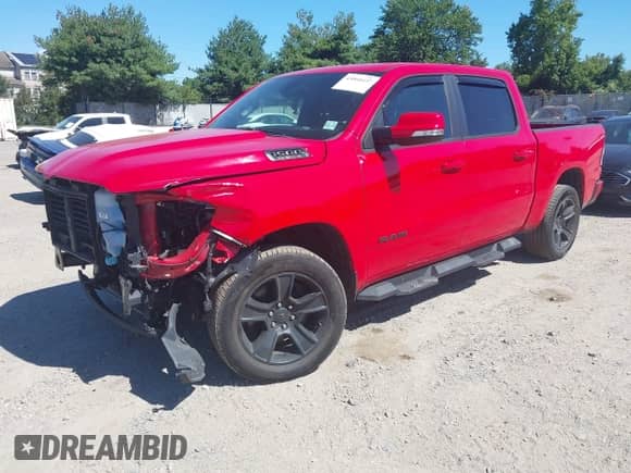 2020 Ram 1500 Lone Star с VIN 1C6SRFFT6LN130558, выставлен на аукционе IAAI как лот 43060437 с пробегом 68 189 миль миль и . История ставок и продаж доступна на DreamBid. Изображение 2.