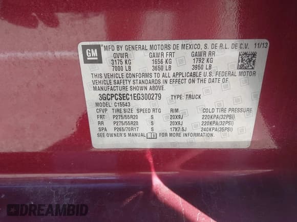 ✅ 2014 Chevrolet Silverado 1500 LTZ • VIN: 3GCPCSEC1EG300279 • Lot: 43399682. Wystawiony na IAAI z przebiegiem 115 841 mil. Bezpłatny archiwum sprzedaży aukcyjnych z USA i szczegółowy raport historii pojazdu na DreamBid. Zdjęcie 9.