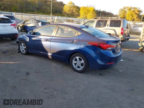 ✅ 2016 Hyundai Elantra SE • VIN: 5NPDH4AE4GH710463 • Лот: 43634270. Опубликован ранее на IAAI с пробегом 99 346 миль. Бесплатный доступ к архиву аукционных продаж из США и подробный отчёт об истории автомобиля на DreamBid. Изображение 3.