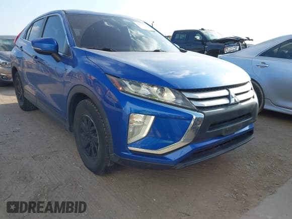 ✅ 2018 Mitsubishi Eclipse Cross ES • VIN: JA4AS3AA3JZ050633 • Lot: 43515207. Listed on IAAI with 78,223 mi. Free auction sales archive from the USA and detailed vehicle history report at DreamBid. Image 1.