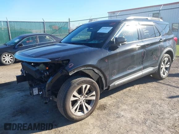 ✅ 2020 Ford Explorer Platinum • VIN: 1FM5K8HC9LGA36290 • Lot: 43450211. Wystawiony na IAAI z przebiegiem 60 761 mil. Bezpłatny archiwum sprzedaży aukcyjnych z USA i szczegółowy raport historii pojazdu na DreamBid. Zdjęcie 2.