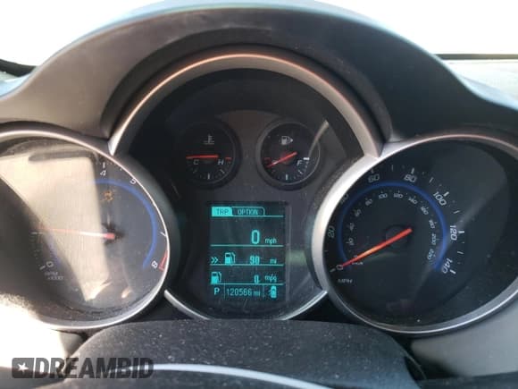 ✅ 2015 Chevrolet Cruze LS • VIN: 1G1PA5SH8F7298169 • Lot: 86673305. Listed on Copart with 120,566 mi. Free auction sales archive from the USA and detailed vehicle history report at DreamBid. Image 9.