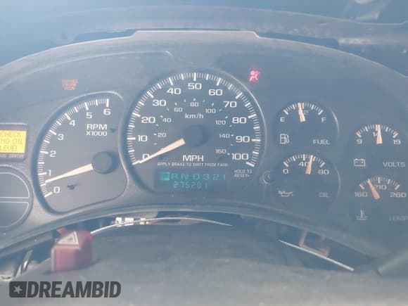 ✅ 2002 Chevrolet Tahoe LT • VIN: 1GNEK13Z52R161224 • Lot: 43301166. Listed on IAAI with 275,201 mi. Free auction sales archive from the USA and detailed vehicle history report at DreamBid. Image 7.