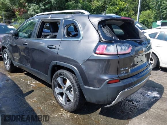 ✅ 2020 Jeep Cherokee Limited • VIN: 1C4PJMDN6LD612869 • Lot: 42702106. Listed on IAAI with Not provided. Free auction sales archive from the USA and detailed vehicle history report at DreamBid. Image 3.