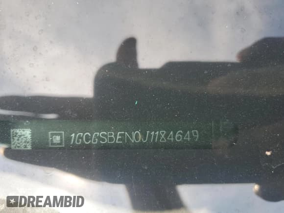 ✅ 2018 Chevrolet Colorado 2WD Work Truck • VIN: 1GCGSBEN0J1184649 • Лот: 69512264. Опубликован ранее на Copart с пробегом 117 156 миль. Бесплатный доступ к архиву аукционных продаж из США и подробный отчёт об истории автомобиля на DreamBid. Изображение 13.