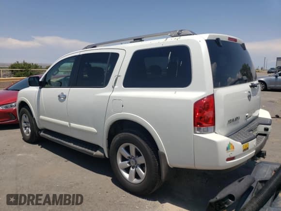 ✅ 2014 Nissan Armada SV • VIN: 5N1AA0NC9EN605130 • Лот: 62556195. Опубликован ранее на Copart с пробегом 137 548 миль. Бесплатный доступ к архиву аукционных продаж из США и подробный отчёт об истории автомобиля на DreamBid. Изображение 2.