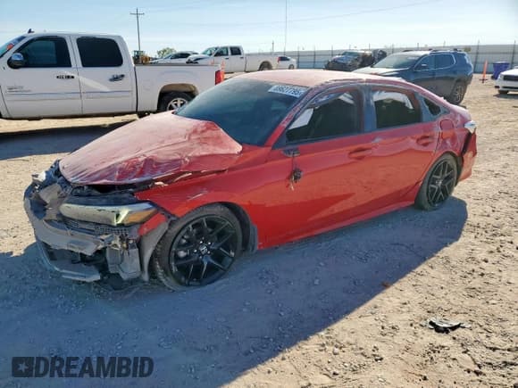 ✅ 2023 Honda Civic Sport • VIN: 2HGFE2F58PH535420 • Lot: 89627795. Listed on Copart with 81,950 mi. Free auction sales archive from the USA and detailed vehicle history report at DreamBid. Image 1.