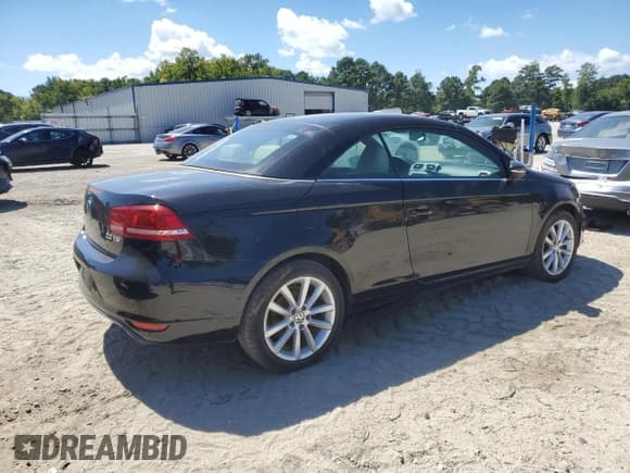 ✅ 2013 Volkswagen Eos Sport • VIN: WVWBW8AH2DV004411 • Lot: 71081045. Listed on Copart with 89,066 mi. Free auction sales archive from the USA and detailed vehicle history report at DreamBid. Image 3.