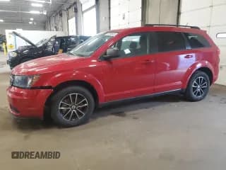 ✅ 2018 Dodge Journey SE • VIN: 3C4PDCAB9JT269400 • Lot: 85586845. Wystawiony na Copart z przebiegiem 76 410 mil. Bezpłatny archiwum sprzedaży aukcyjnych z USA i szczegółowy raport historii pojazdu na DreamBid. Zdjęcie 1.