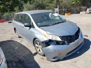 ✅ 2015 Toyota Sienna L • VIN: 5TDZK3DC0FS554362 • Lot: 43345134. Listed on IAAI with 203,362 mi. Free auction sales archive from the USA and detailed vehicle history report at DreamBid. Image 1.
