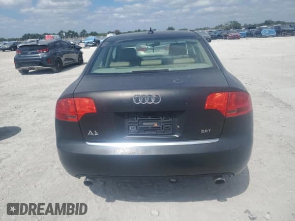 ✅ 2006 Audi A4 2.0T • VIN: WAUDF78EX6A010804 • Лот: 53270655. Опубликован ранее на Copart с пробегом 194 484 миль. Бесплатный доступ к архиву аукционных продаж из США и подробный отчёт об истории автомобиля на DreamBid. Изображение 6.