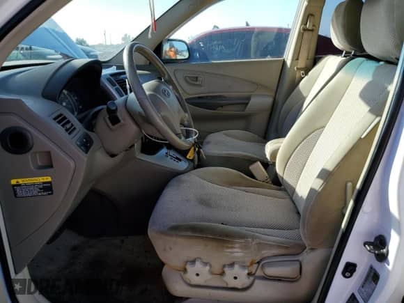 2007 Hyundai Tucson SE z VIN KM8JN12D47U641209, wystawiony jako Copart lot #77636264 z przebiegiem Nie podano mil oraz Szkoda całkowita • Salvage title. Historia ofert i sprzedaży dostępna na DreamBid. Obrazek 7.