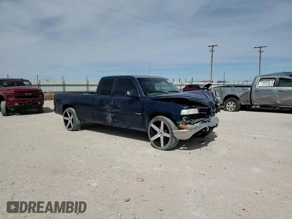 2002 Chevrolet Silverado 1500 with VIN 1GCEC19T72E170006, listed as a Copart auction lot 48615565 with 361,904 mi miles and Salvage title. Bid and sale history available at DreamBid. Image 11.