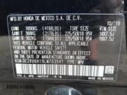 ✅ 2020 Honda HR-V Sport • VIN: 3CZRU6H19LM703541 • Lot: 42645595. Listed on IAAI with 51,329 mi. Free auction sales archive from the USA and detailed vehicle history report at DreamBid. Image 9.