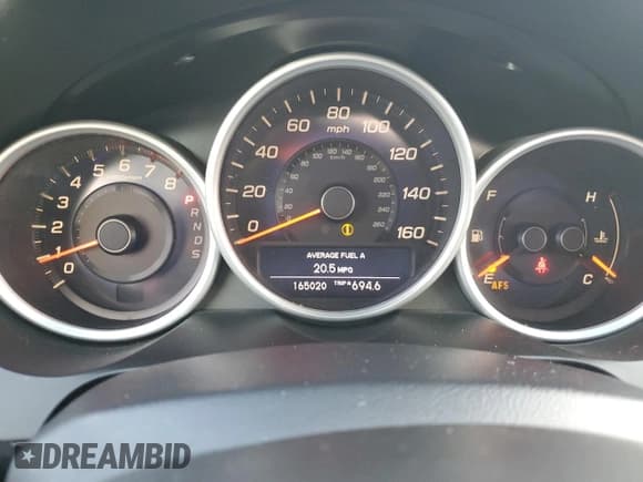 ✅ 2011 Acura RL Technology • VIN: JH4KB2F68BC000497 • Лот: 43734775. Опубликован ранее на Copart с пробегом 165 020 миль. Бесплатный доступ к архиву аукционных продаж из США и подробный отчёт об истории автомобиля на DreamBid. Изображение 9.